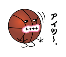 basket ball boy sticker #13783643