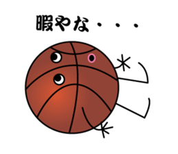 basket ball boy sticker #13783654