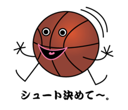 basket ball boy sticker #13783656
