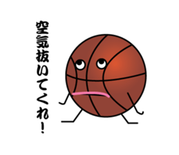 basket ball boy sticker #13783660