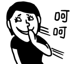 Annoyed man-Do not test my patience sticker #13783977