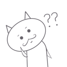 Mister Mustache Cat sticker #13784058