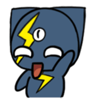 Three eyes cat of the Sendall sticker #13784199