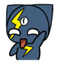 Three eyes cat of the Sendall sticker #13784199