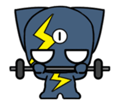 Three eyes cat of the Sendall sticker #13784200