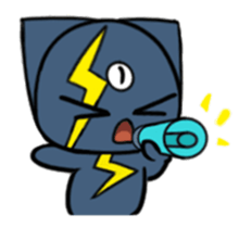 Three eyes cat of the Sendall sticker #13784203