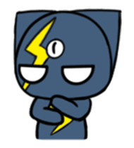 Three eyes cat of the Sendall sticker #13784205