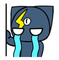 Three eyes cat of the Sendall sticker #13784210