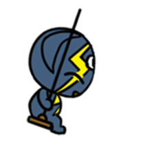 Three eyes cat of the Sendall sticker #13784211