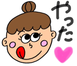 odango girls sticker #13784470