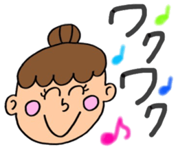 odango girls sticker #13784477