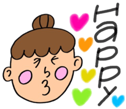 odango girls sticker #13784479