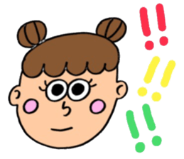 odango girls sticker #13784483