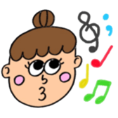 odango girls sticker #13784485