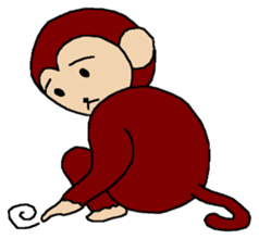 Mon-cyan is pleasant sticker #13785049