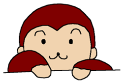 Mon-cyan is pleasant sticker #13785060