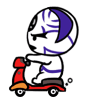 Three eyes cat of the Reyes sticker #13785072