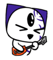 Three eyes cat of the Reyes sticker #13785076