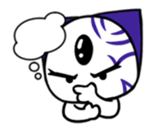 Three eyes cat of the Reyes sticker #13785079