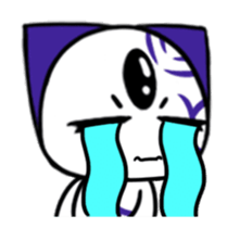 Three eyes cat of the Reyes sticker #13785083