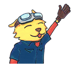 Billy the Cat sticker #13785382