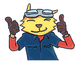 Billy the Cat sticker #13785385