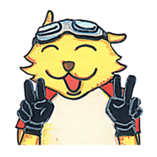 Billy the Cat sticker #13785388