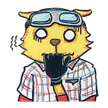 Billy the Cat sticker #13785395