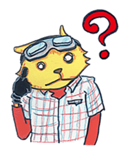 Billy the Cat sticker #13785402