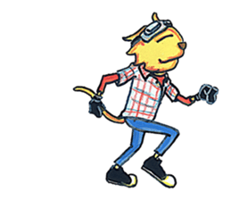 Billy the Cat sticker #13785404