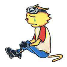 Billy the Cat sticker #13785414