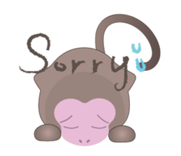 Swain monkey sticker #13785979