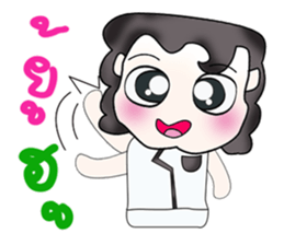 Hello! My name is Taro.^___^ sticker #13786511