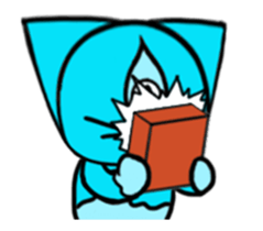 Three eyes cat of the Nutr sticker #13786823