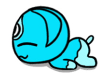 Three eyes cat of the Nutr sticker #13786836