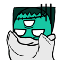 Three eyes cat of the An Zhuodefan sticker #13787003