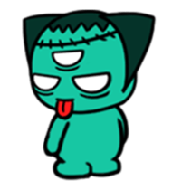 Three eyes cat of the An Zhuodefan sticker #13787005