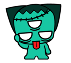 Three eyes cat of the An Zhuodefan sticker #13787010