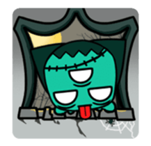 Three eyes cat of the An Zhuodefan sticker #13787011