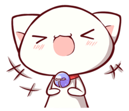 fuku and cat sticker #13787111