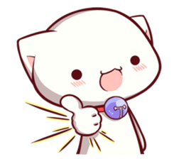 fuku and cat sticker #13787113