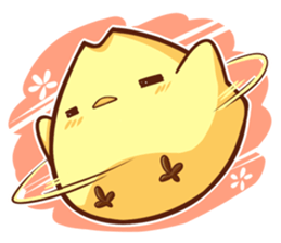 fuku and cat sticker #13787118