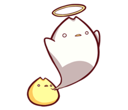 fuku and cat sticker #13787122