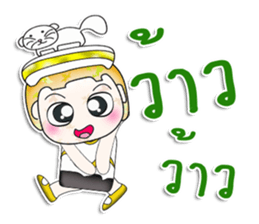 Mr. Tamura. ^__^ love cat! sticker #13787391