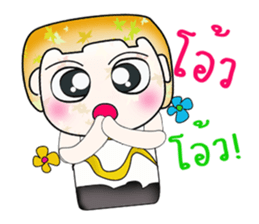 Hello! my name is Tamura.^__^ sticker #13787553
