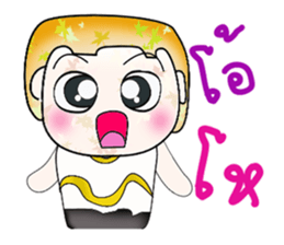 Hello! my name is Tamura.^__^ sticker #13787561