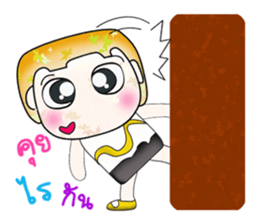 Hello! my name is Tamura.^__^ sticker #13787564