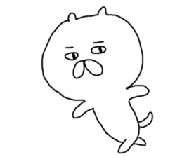 Somehow-cat sticker #13787950