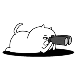 Somehow-cat sticker #13787961