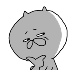 Somehow-cat sticker #13787964